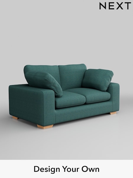 Tweedy Chenille/Dark Teal Green N Premium The Snuggle Grand (W45089) | £1,599