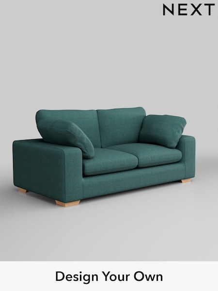 Tweedy Chenille/Dark Teal Green N Premium The Snuggle Grand (W45089) | £1,699