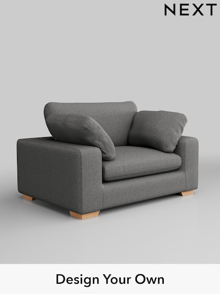 Tweedy Chenille/Dark Grey N Premium The Snuggle Grand (W45091) | £1,499