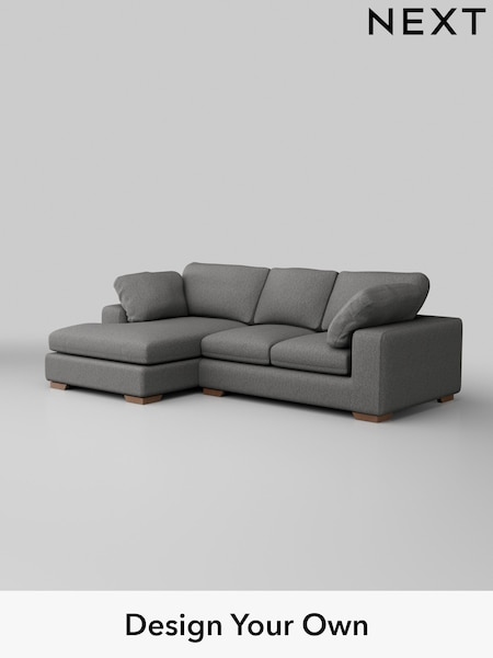 Tweedy Chenille/Dark Grey N Premium The Snuggle Grand (W45091) | £2,475