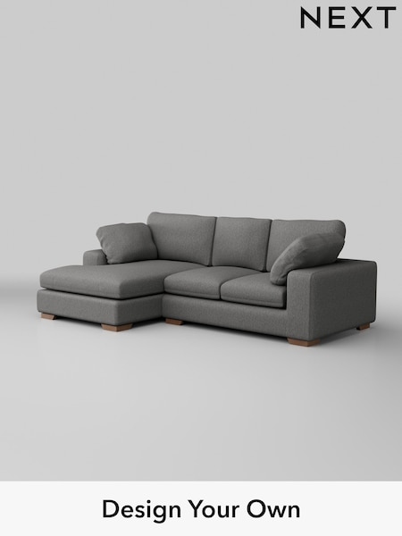 Tweedy Chenille/Dark Grey N Premium The Snuggle Grand (W45091) | £2,575