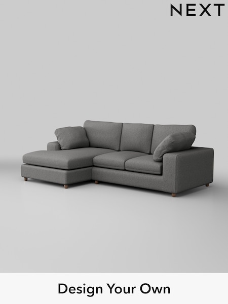 Tweedy Chenille/Dark Grey N Premium The Snuggle Grand (W45091) | £2,575