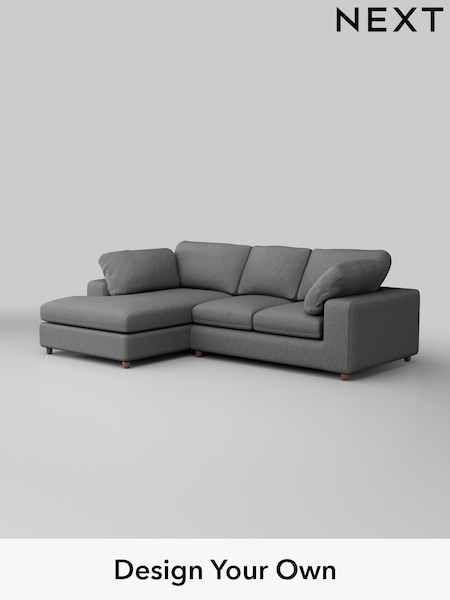 Tweedy Chenille/Dark Grey N Premium The Snuggle Grand (W45091) | £2,550