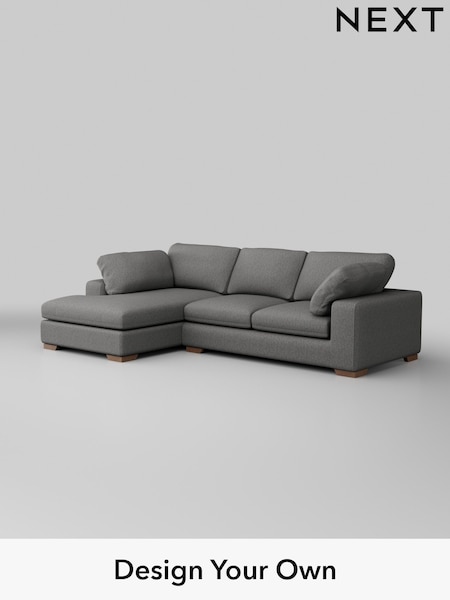 Tweedy Chenille/Dark Grey N Premium The Snuggle Grand (W45091) | £2,650