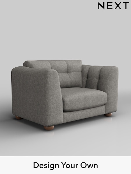 Tweedy Chenille/Mid Grey Jasmine (W45092) | £1,075