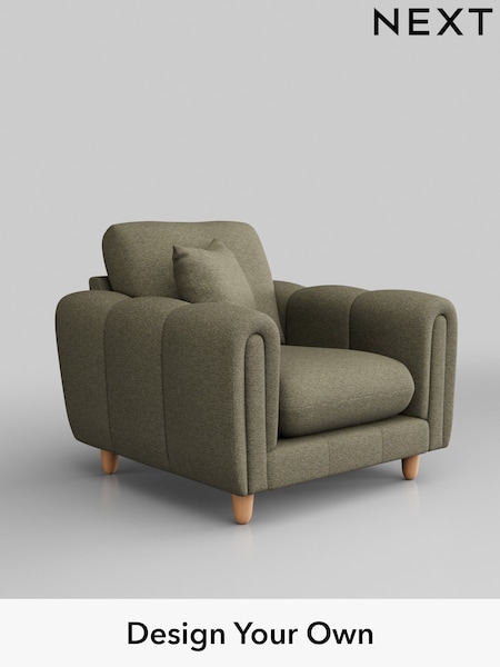 Tweedy Chenille/Mid Moss Green Odella (W45093) | £775