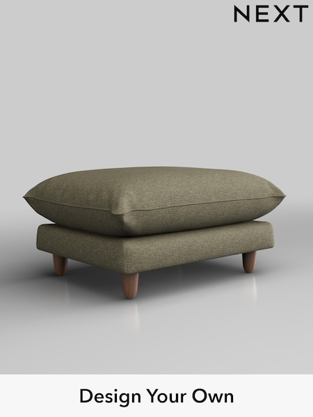 Tweedy Chenille/Mid Moss Green Noa Deep Relaxed Sit (W45094) | £425