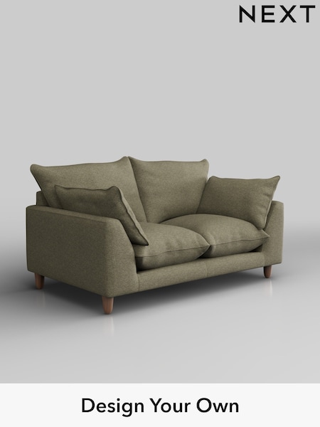 Tweedy Chenille/Mid Moss Green Noa Deep Relaxed Sit (W45094) | £975