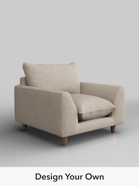 Tweedy Chenille/Mid Natural Noa Deep Relaxed Sit (W45096) | £775