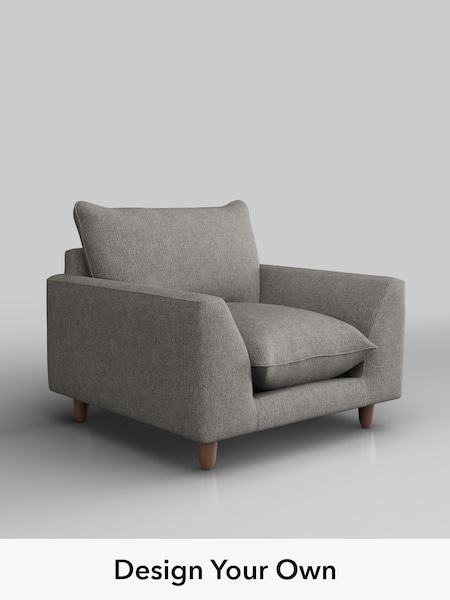 Tweedy Chenille/Mid Grey Noa Deep Relaxed Sit (W45097) | £775