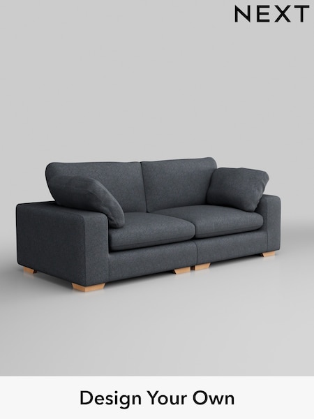 Tweedy Chenille/Navy Blue N Premium The Snuggle Grand (W45098) | £1,799