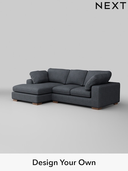 Tweedy Chenille/Navy Blue N Premium The Snuggle Grand (W45098) | £2,475