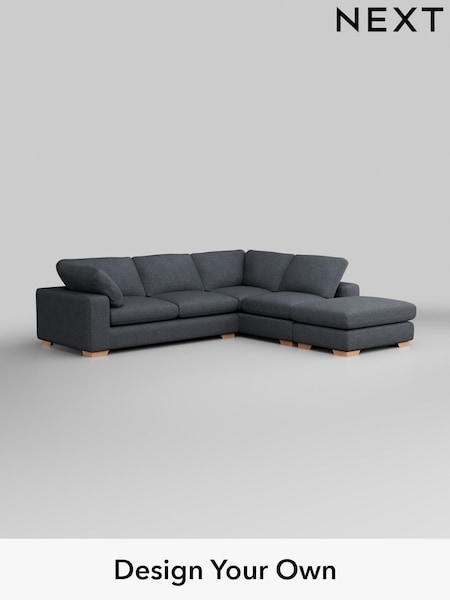 Tweedy Chenille/Navy Blue N Premium The Snuggle Grand (W45098) | £3,399