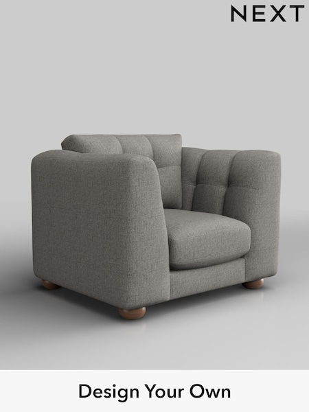 Woven Chenille Easy Clean/Light Grey Jasmine (W45104) | £1,075