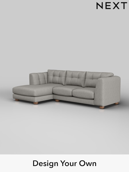 Woven Chenille Easy Clean/Light Grey Jasmine (W45104) | £2,075