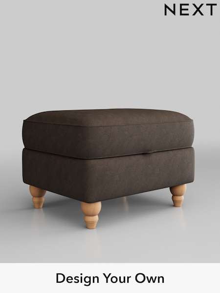 Antiqued Leather/Dark Brown Ashford Leather (W45106) | £599