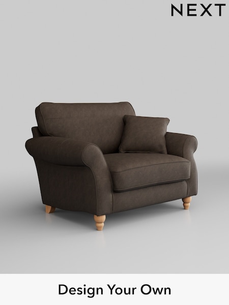 Antiqued Leather/Dark Brown Ashford Leather (W45106) | £1,699
