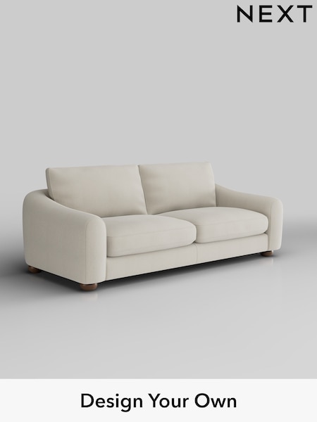 Relaxed Linen Look/Oyster Arches (W45112) | £1,325