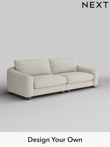 Relaxed Linen Look/Oyster Arches (W45112) | £1,425