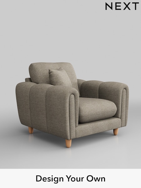 Woven Chenille Easy Clean/Mid Natural Odella (W45114) | £875