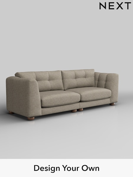Woven Chenille Easy Clean/Mid Natural Jasmine (W45115) | £1,575