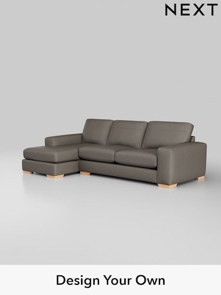 Turin Leather/French Grey Houghton Leather Deep Sit (W45118) | £2,650