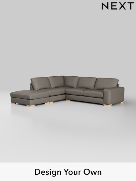 Turin Leather/French Grey Houghton Leather Deep Sit (W45118) | £4,150
