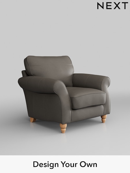 Turin Leather/French Grey Ashford Leather (W45131) | £1,499