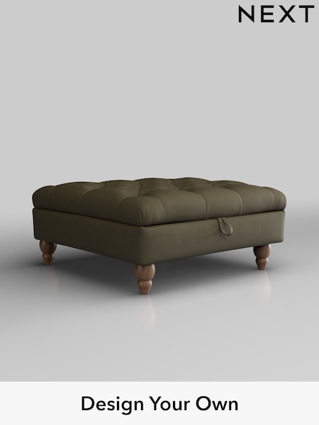 Turin Leather/Moss Green Gosford Leather Deep Sit (W45135) | £925