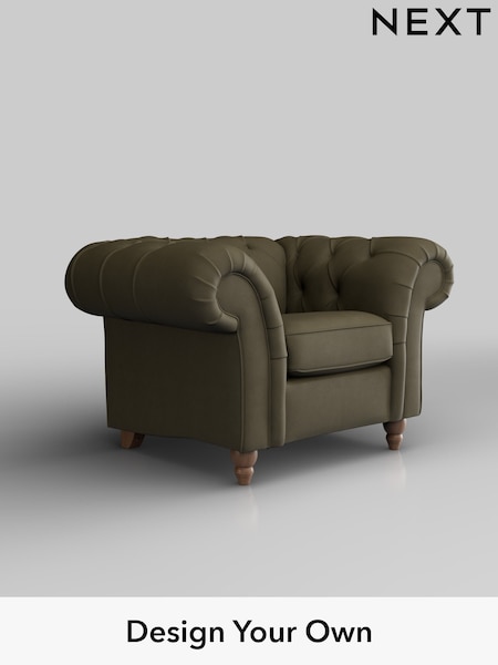 Turin Leather/Moss Green Gosford Leather Deep Sit (W45135) | £2,075