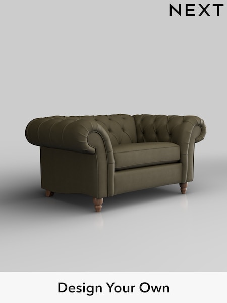 Turin Leather/Moss Green Gosford Leather Deep Sit (W45135) | £2,175
