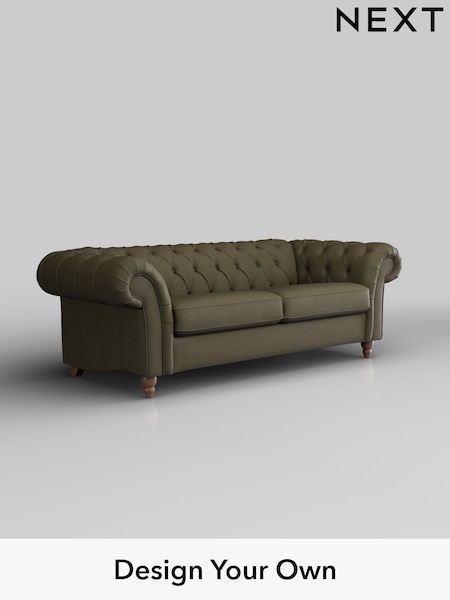 Turin Leather/Moss Green Gosford Leather Deep Sit (W45135) | £2,625
