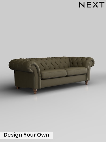 Turin Leather/Moss Green Gosford Leather Deep Sit (W45135) | £2,625