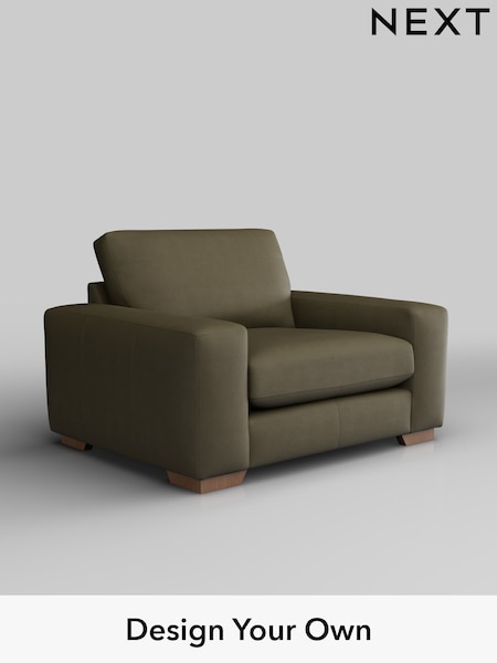 Turin Leather/Moss Green Houghton Leather Deep Sit (W45136) | £1,575