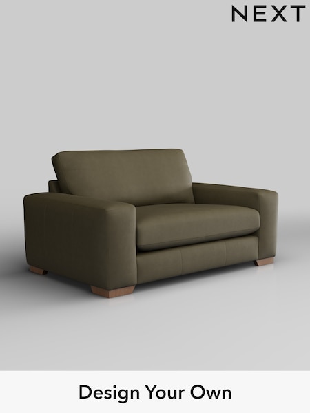 Turin Leather/Moss Green Houghton Leather Deep Sit (W45136) | £1,875