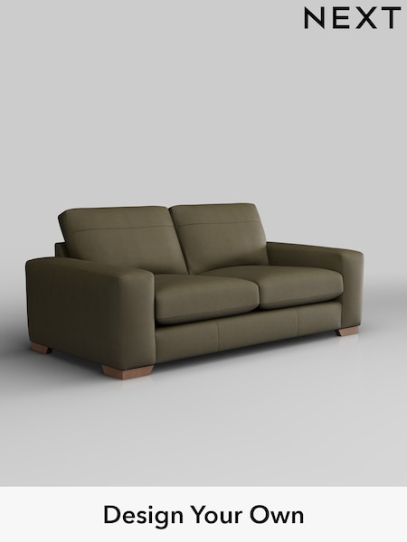 Turin Leather/Moss Green Houghton Leather Deep Sit (W45136) | £1,975