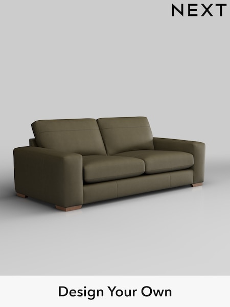 Turin Leather/Moss Green Houghton Leather Deep Sit (W45136) | £2,075