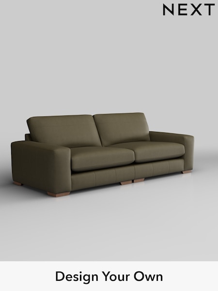 Turin Leather/Moss Green Houghton Leather Deep Sit (W45136) | £2,175