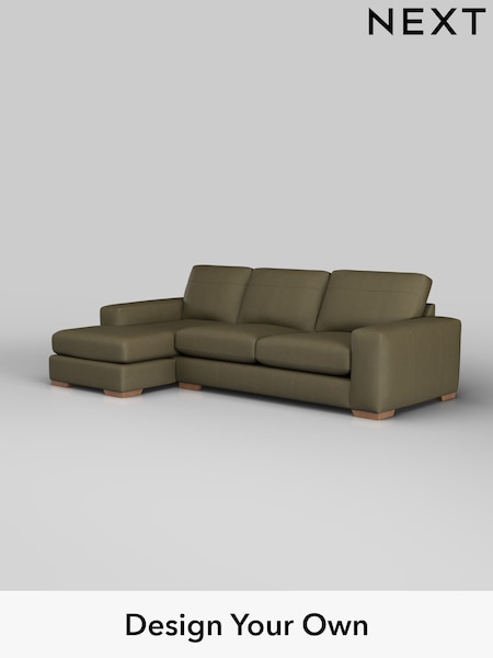 Turin Leather/Moss Green Houghton Leather Deep Sit (W45136) | £2,650