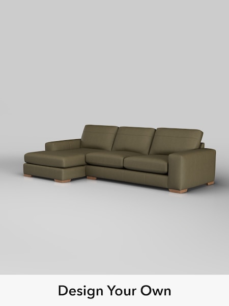 Turin Leather/Moss Green Houghton Leather Deep Sit (W45136) | £2,750