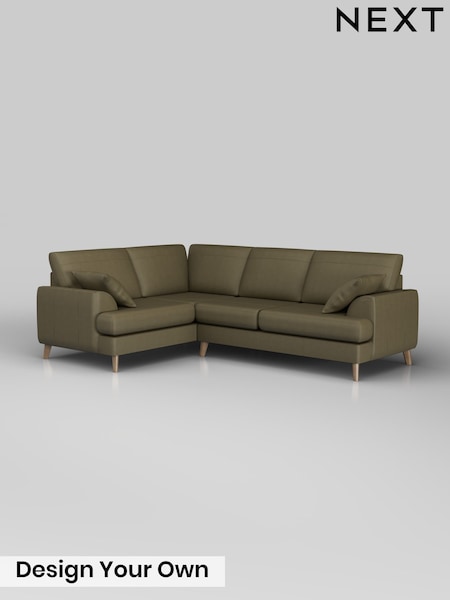 Turin Leather/Moss Green Parker Leather (W45138) | £2,925