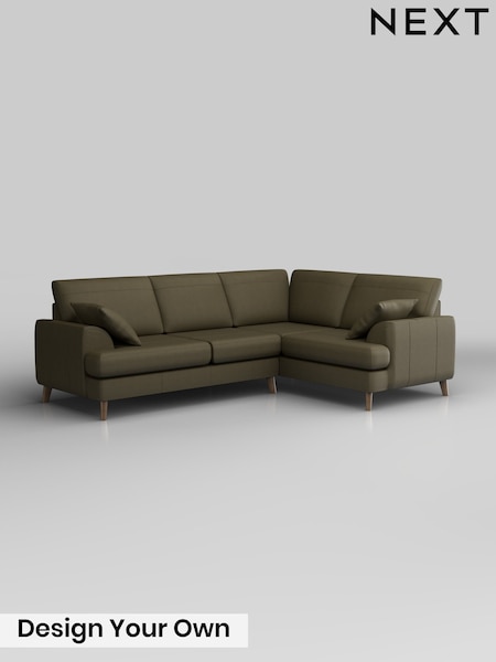 Turin Leather/Moss Green Parker Leather (W45138) | £2,925