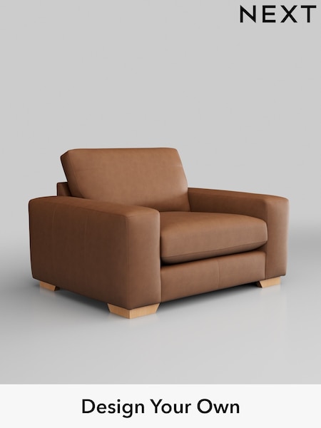Turin Leather/Tan Brown Houghton Leather Deep Sit (W45143) | £1,575
