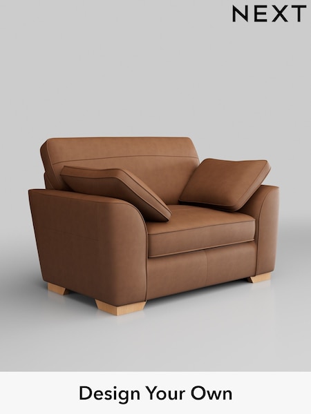 Turin Leather/Tan Brown Stamford Leather (W45144) | £1,575