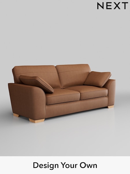 Turin Leather/Tan Brown Stamford Leather (W45144) | £2,075