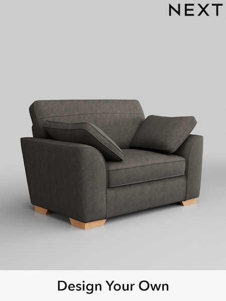 Antiqued Leather/Grey Stamford Leather (W45146) | £1,675