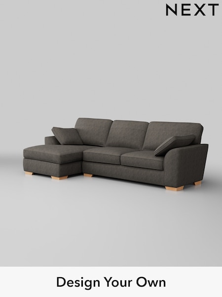 Antiqued Leather/Grey Stamford Leather (W45146) | £2,750