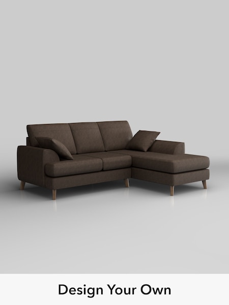 Antiqued Leather/Dark Brown Parker Leather (W45150) | £2,699