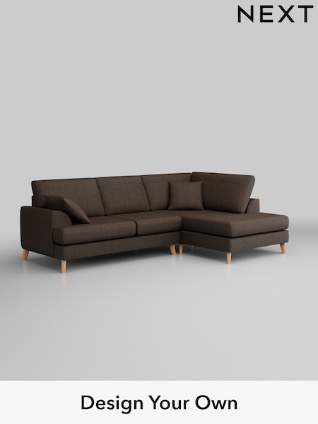 Antiqued Leather/Dark Brown Parker Leather (W45150) | £2,899