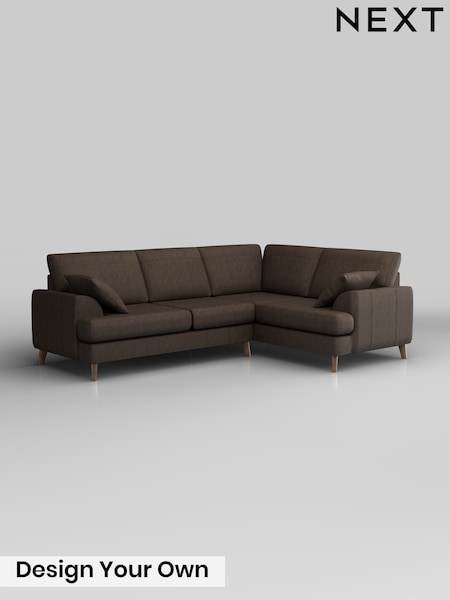 Antiqued Leather/Dark Brown Parker Leather (W45150) | £3,025